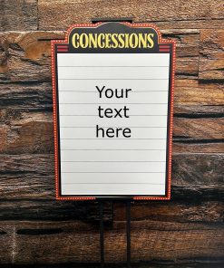 Sign – Concessions